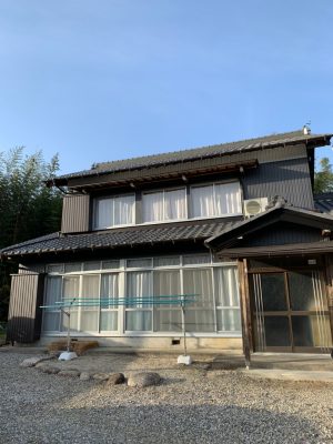 南濃町　I様邸　外壁板金工事